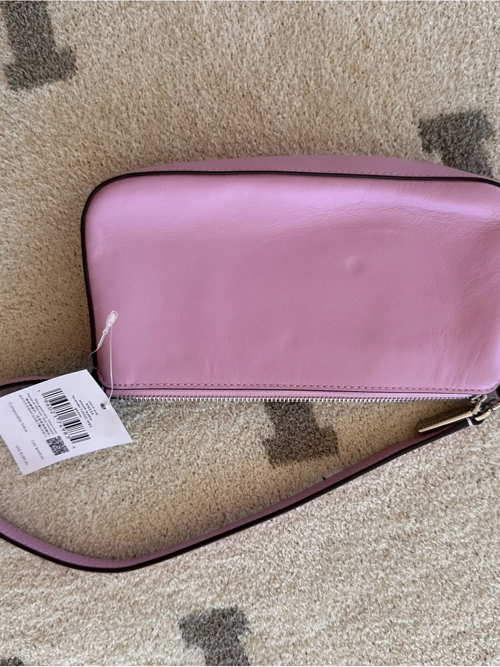 kate spade Light Pink Leather Crossbody Shoulder Bag